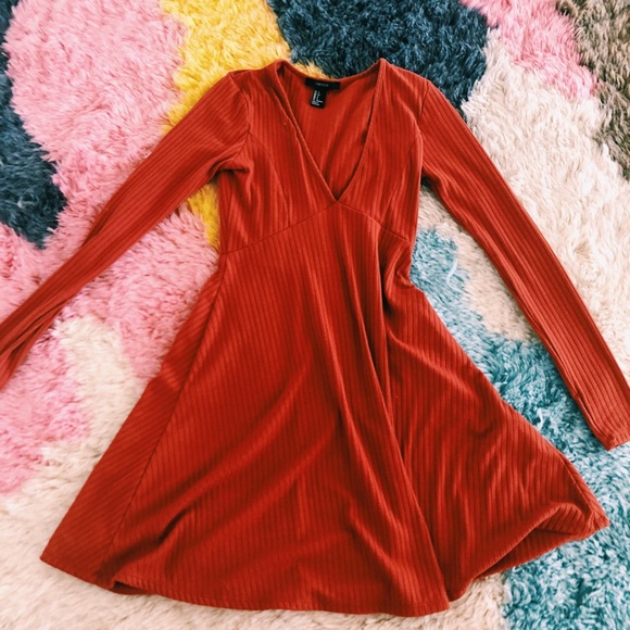 Forever 21 fall dress - Picture 1 of 4